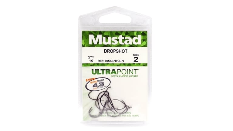 Mustad Dropshot Hook - 10546NP-BN-3