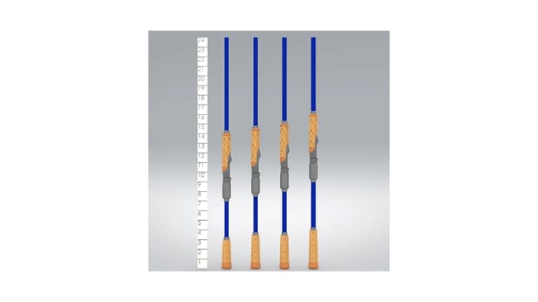 St. Croix Legend Tournament Bass Spinning Rod - handles_st.Croix