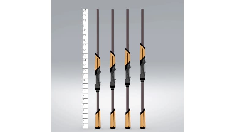 St. Croix Mojo Bass Spinning Rods - mojo spinning