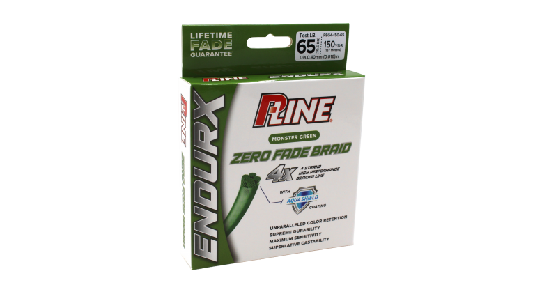P-Line EndurX X4 Zero Fade Braid 150yd Spools - MG